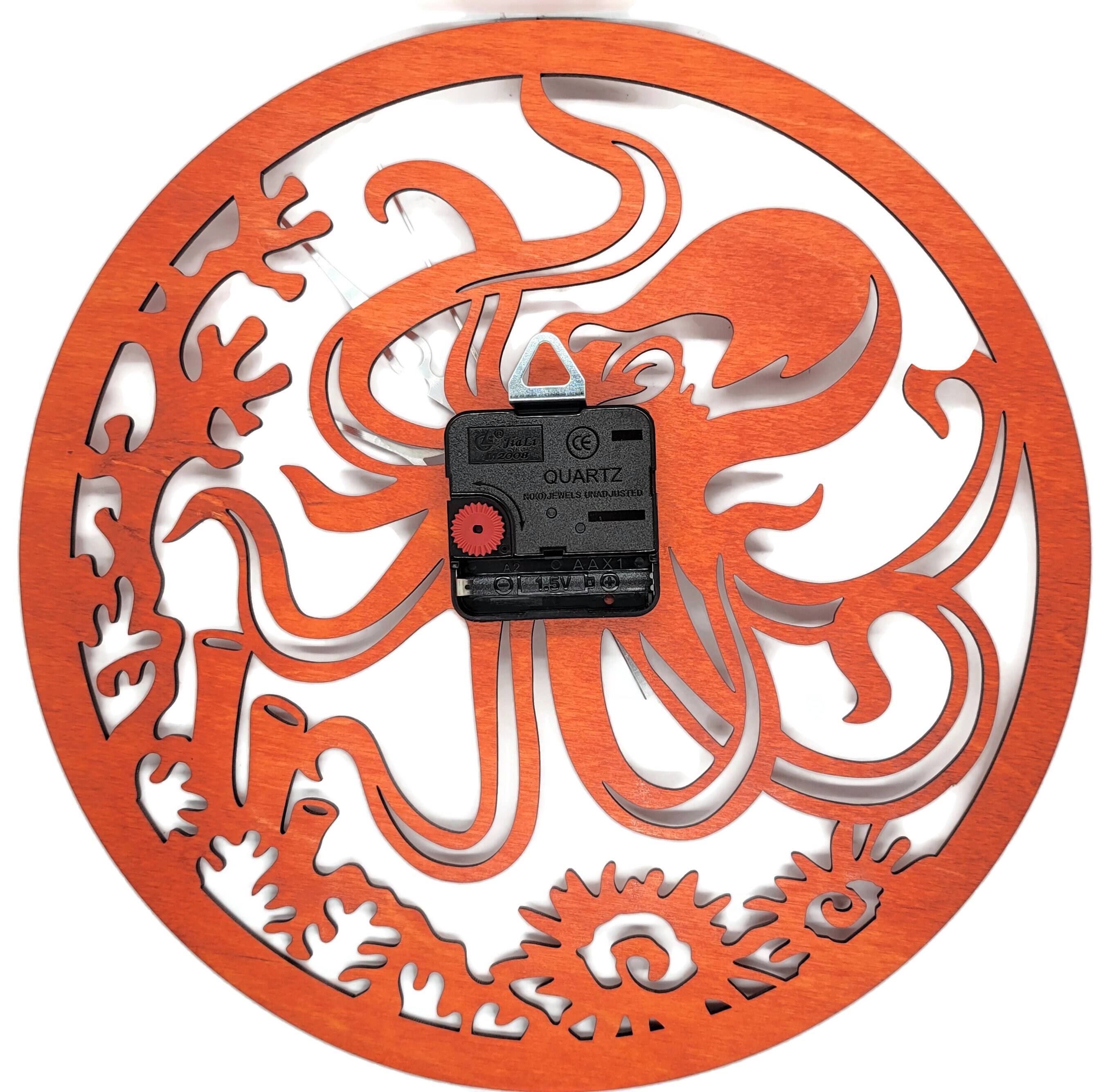 Octopus clock octopus gift for man octopus gifts for women Etsy