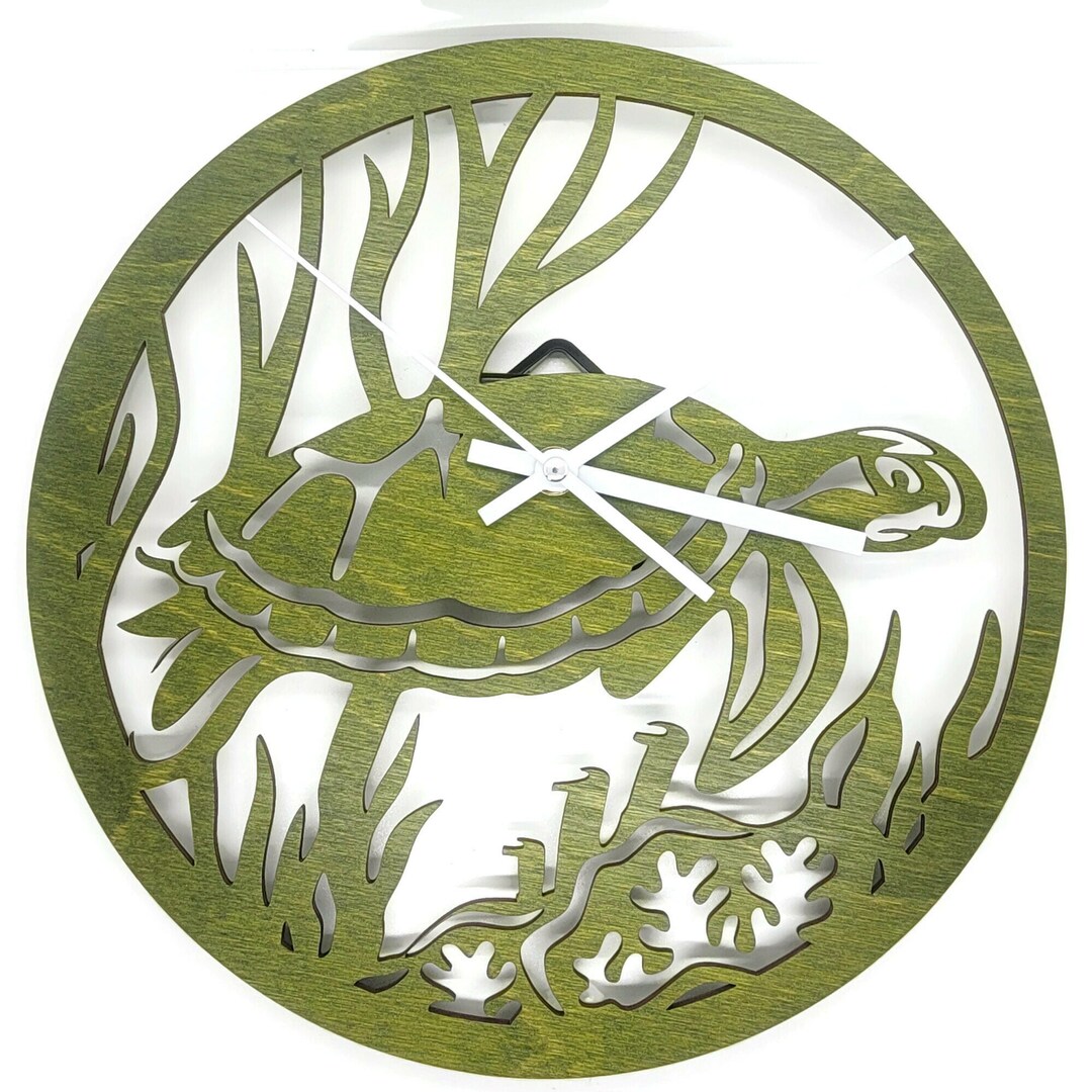 Turtle Clock, Sea Turtle Clock, Sea Turtle Gift, Sea Turtle Gifts Women ...