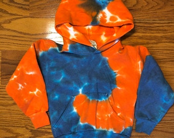 XS (4/5) Tie Dye Kids Hoodie, Sweatshirt, Hoody, Youth X-Small, Extra Small, Unisex, Zip & Pullover Ready to Ship!