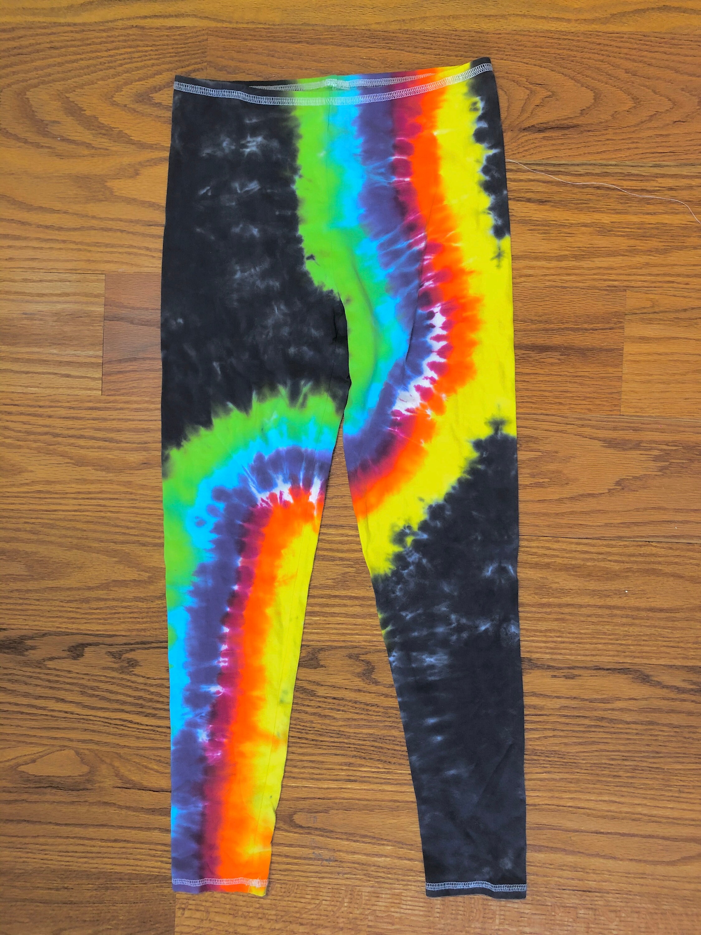 Tie Dye Youth XL Size 14 Pants Leggings Yoga Flair Etsy