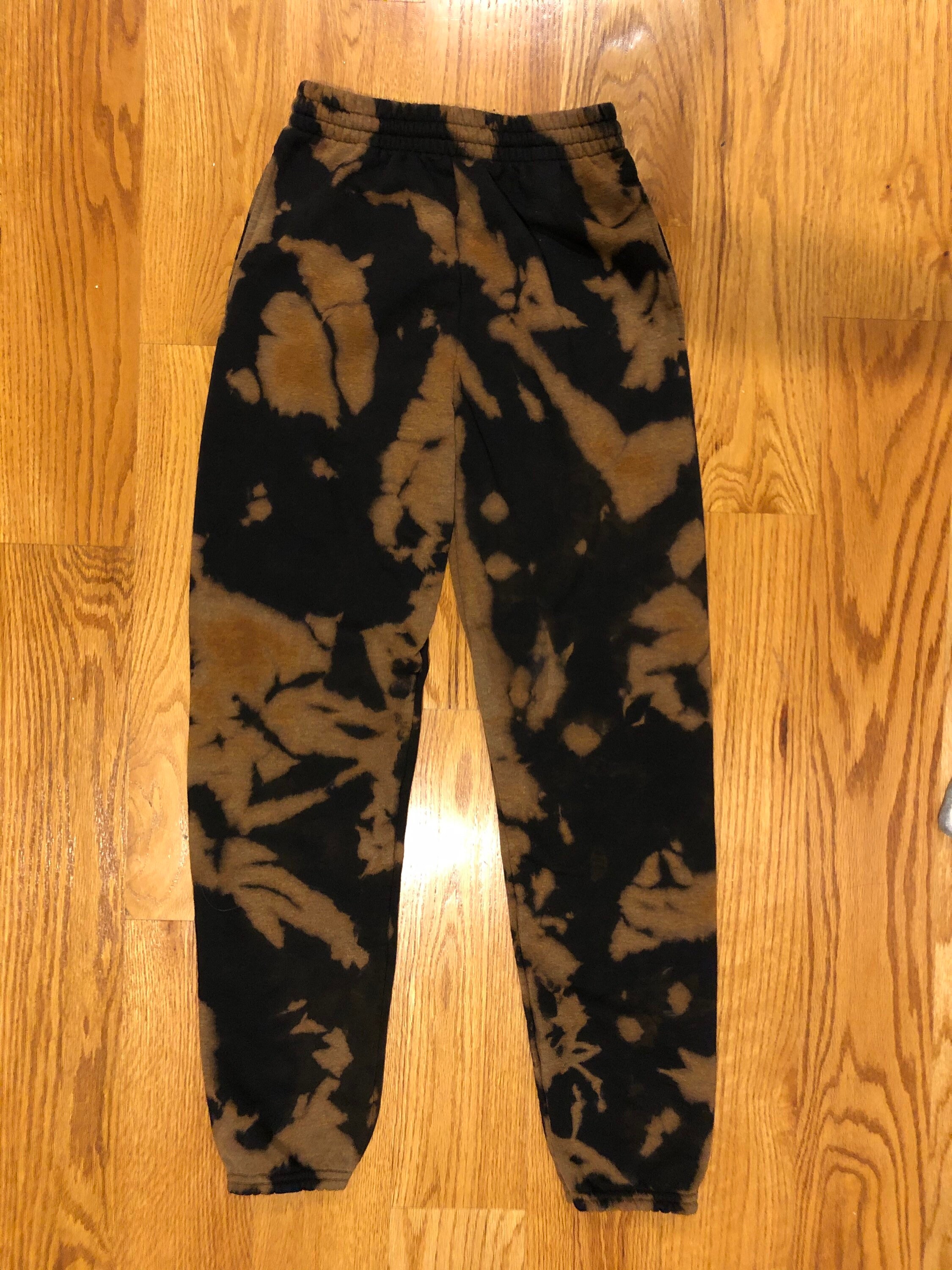 Reverse Tie Dye Sweatpants Lounge Pants 