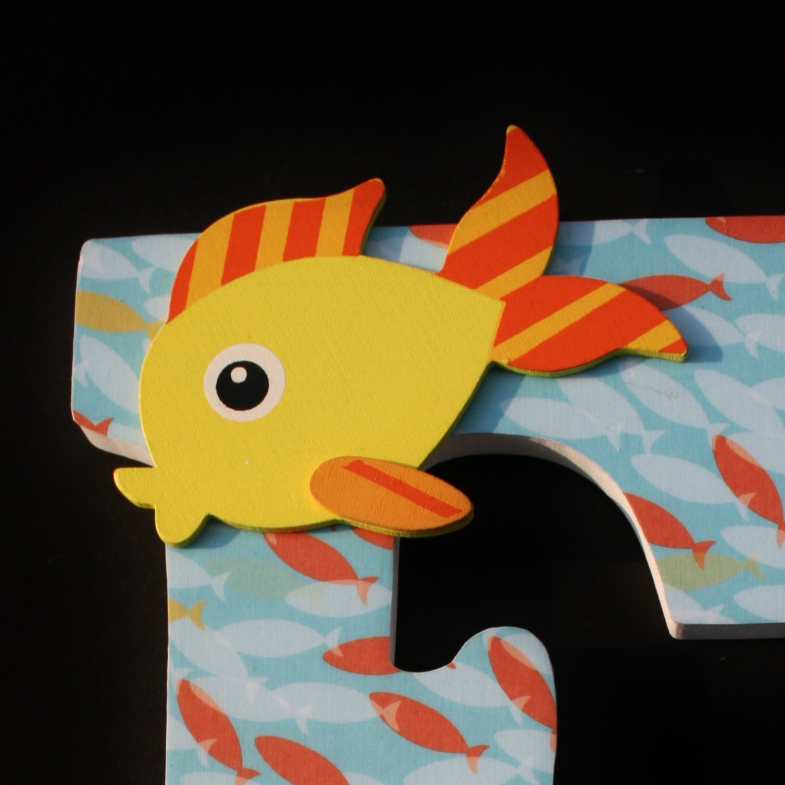 Nursery Letters Custom Wood Letters Boy's Room Beach Etsy