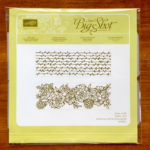 Stampin up Retired Embossing Folders - Etsy