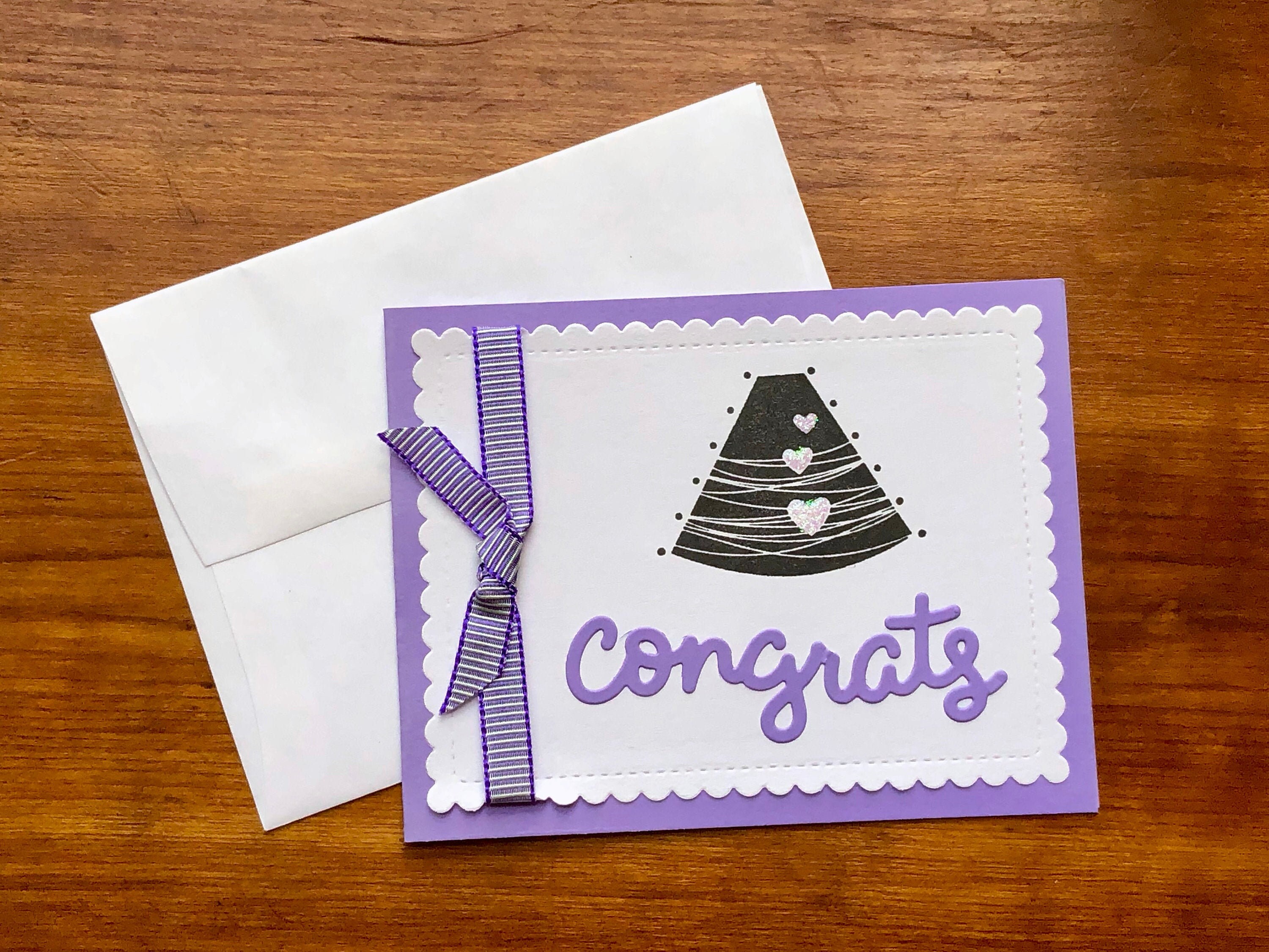 Baby Shower Card Expecting Card Pregnancy Card Handmade Etsy