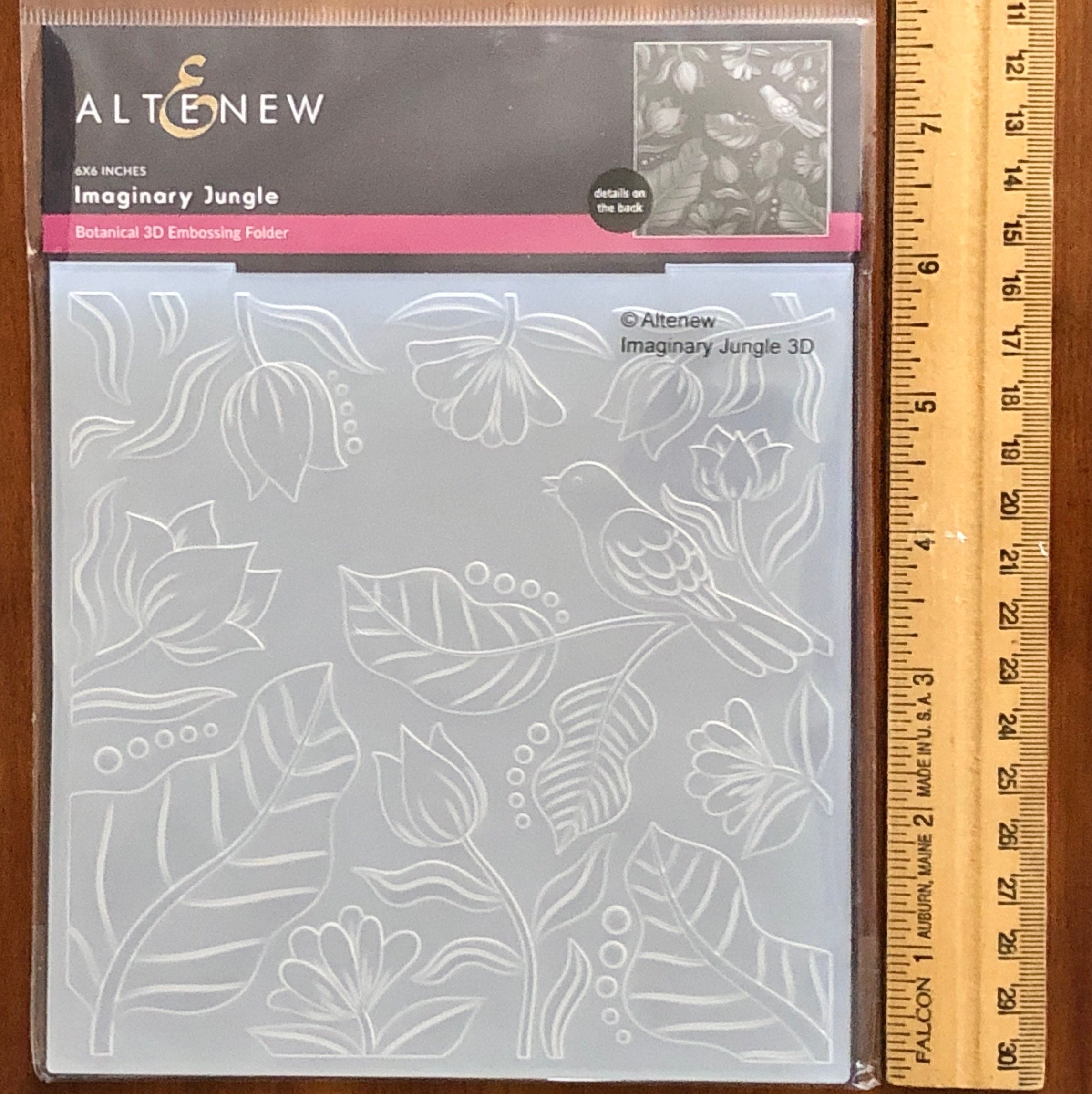 Altenew - 3D Embossing Folder - Flowers & Leaves