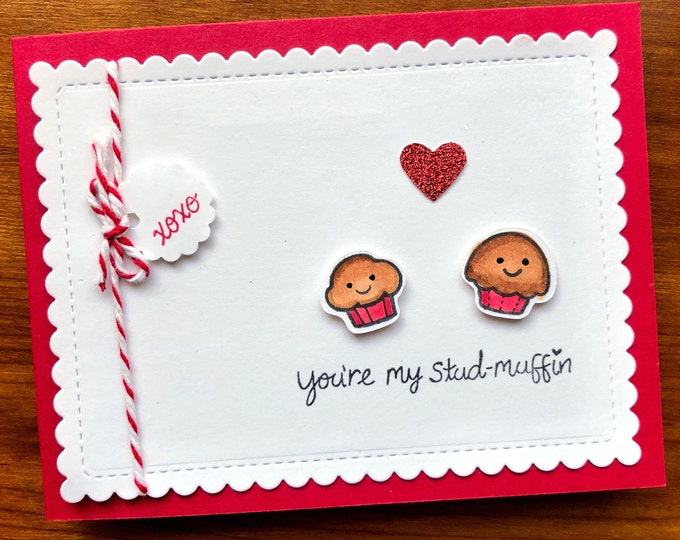 Funny Birthday Card for Him, Guy Love Card, Cute Boyfriend Card, Stud ...
