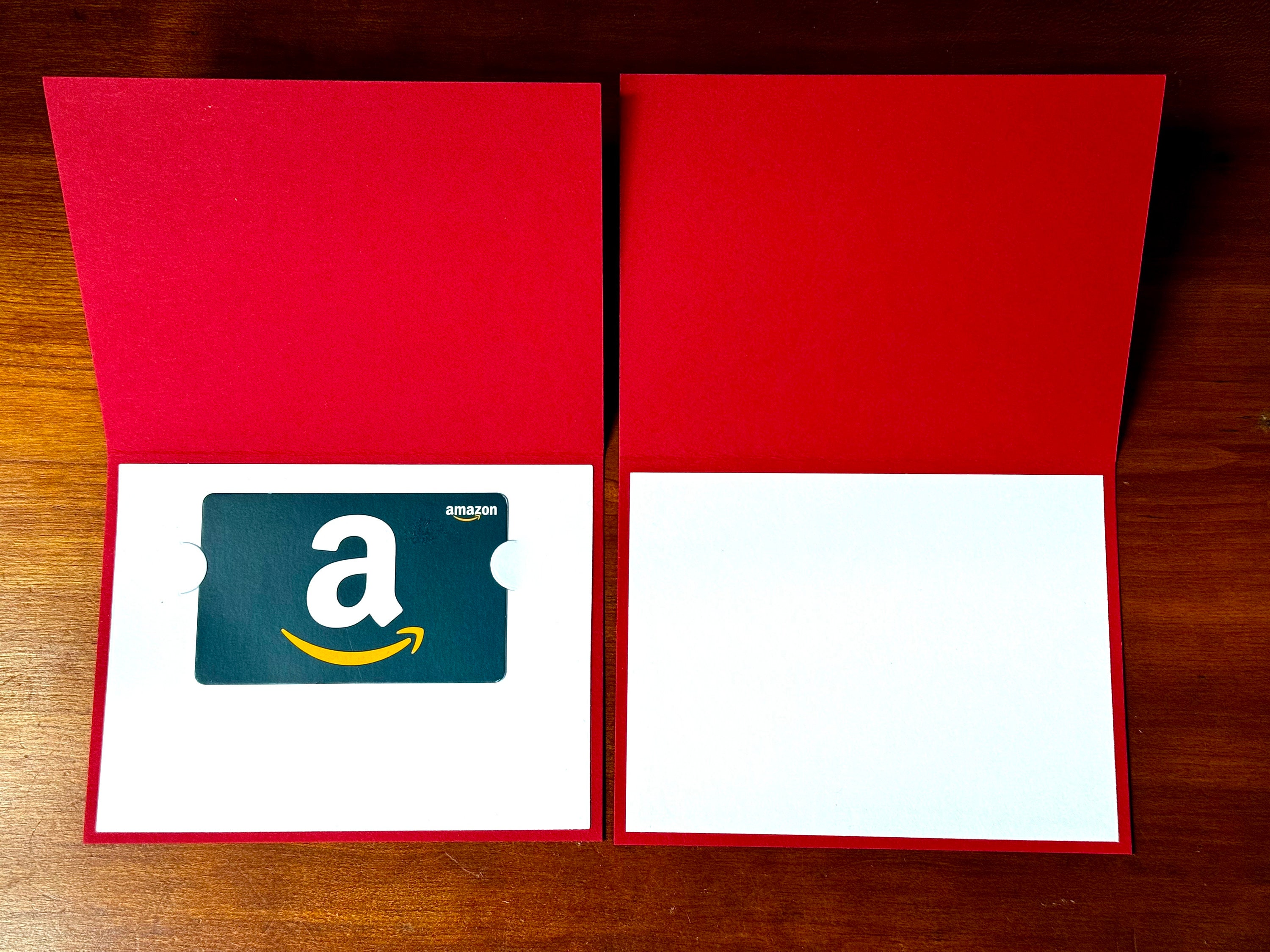 Mail Rack Card USPS Thank You Mail Carrier Christmas Card or Gift Card Holder, US ...