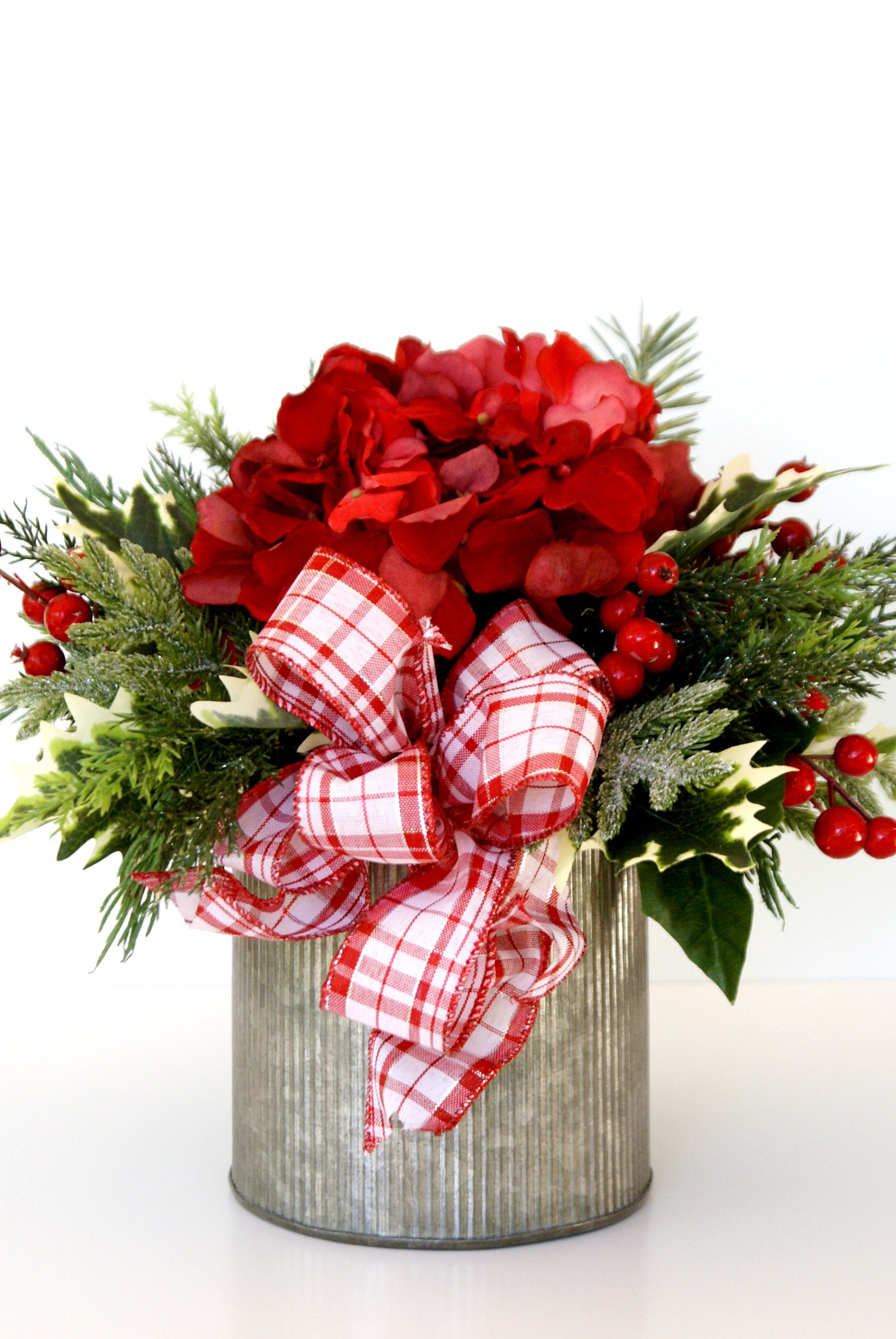 Christmas hydrangea sale arrangements