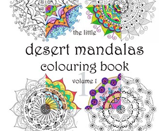 coloring printable for adults - printable art therapy mandalas - DIY mandala coloring book for adults - grown ups coloring - coloring ebook