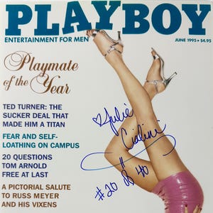 Julie Cialini Signed Autographed 8x10 Photograph Playboy Playmate of the Year 1995 JSA Certified Authentic
