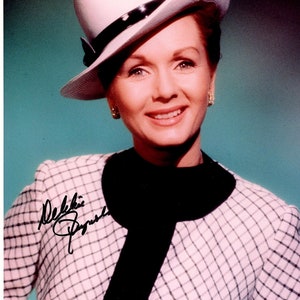 Debbie Reynolds Autographed Hand Signed Hollywood Movie 8x10 Photograph &quot;Singing In The Rain&quot;