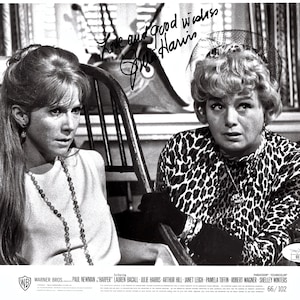 Julie Harris autograph Hand Signed 1966 Vintage Harper Photo Betty Fraley JSA Certified Authentic