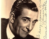 Edward Everett Horton Autographed Hand Signed 1940 39 s Hollywood Movie 8x10 Photograph Character Actor Alice in Wonderland