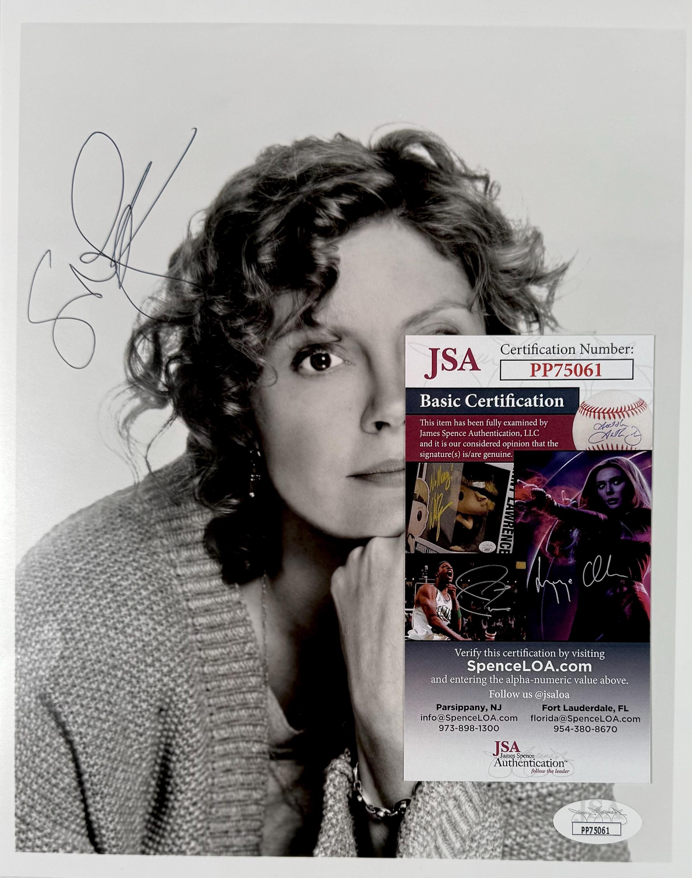 Susan Sarandon Signed Autographed 8