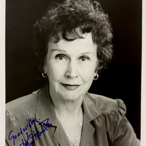 Kim Hunter Autograph Signed 8&quot;x10&quot;  Photo Planet of the Apes Zira JSA Certified Authentic