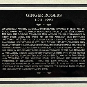 Ginger Rogers autograph Signed 11 x 14 Vintage Photo plus autographed Card Framed PSA/DNA JSA Letter of Authenticity image 8
