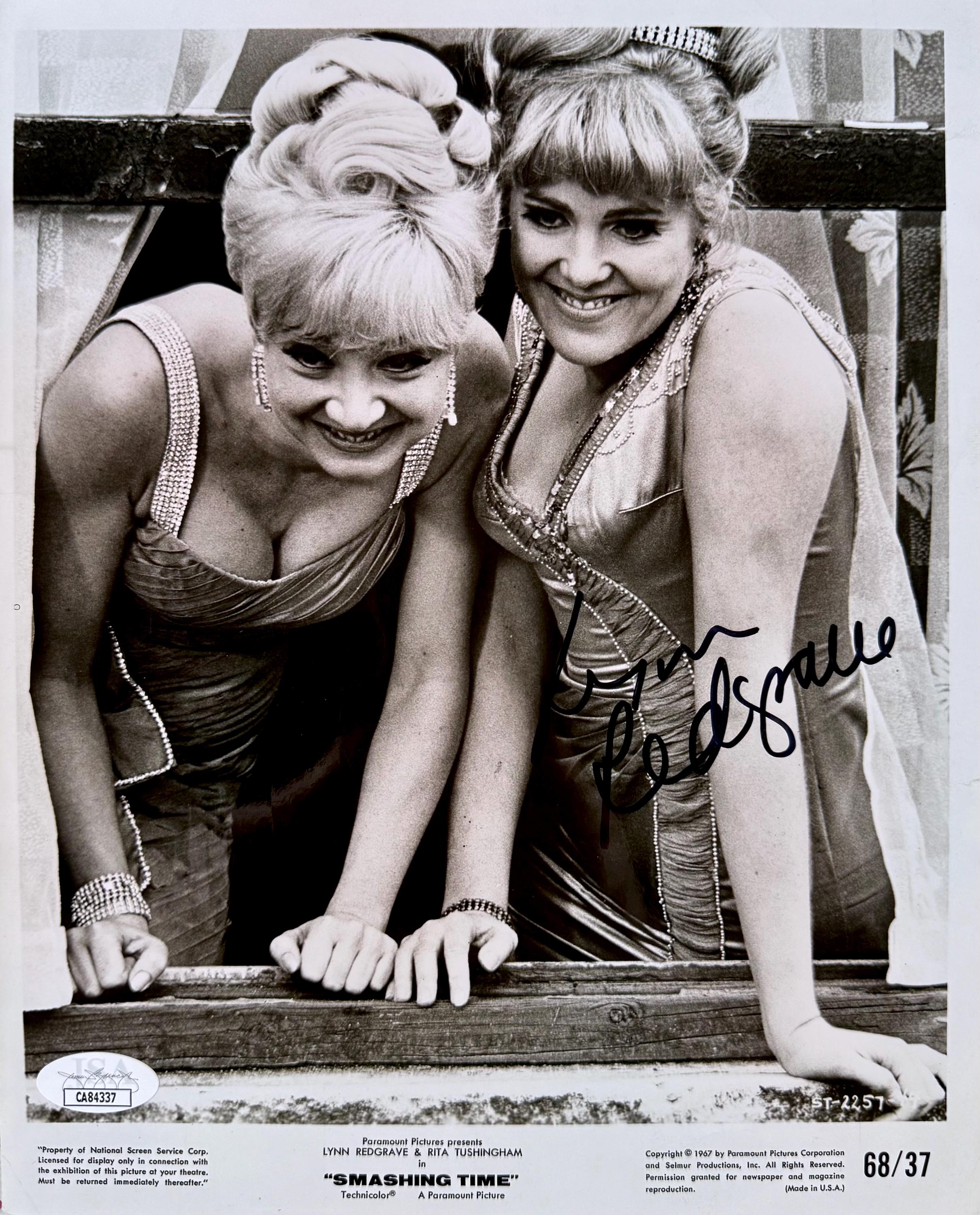 【署名入／Signed】CAGE NACHT TAG（1987年）冊子 Lynn Redgrave Signed Autographed 8
