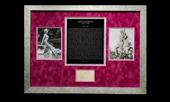 Promises Promises Jayne Mansfield NEW Vintage Reprint POSTER