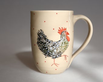 Hen mug