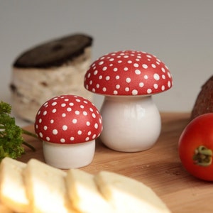 Amanita Salt & Pepper Shakers