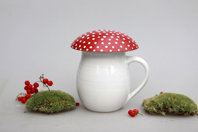 Mushroom mug Amanita / our choice image 5