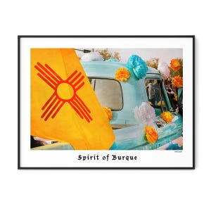 Spirit of Burque-Albuquerque-New Mexico-fine art poster print