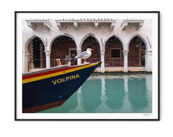 Venice-Seagull-Fine Art Poster Print