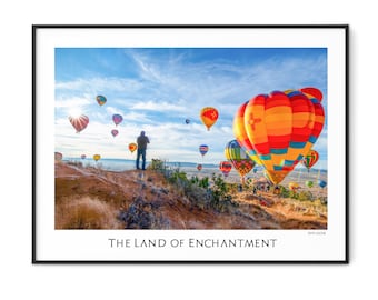 The Land of Enchantment-Gallup-New Mexico-fine art poster print