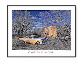 Galisteo Memories-New Mexico-Fine Art Poster Print
