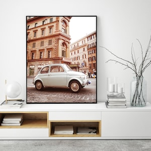 Cinquecento II-Italy Wall Art-Italy Photography-Italy-Fiat 500-Large Wall Art-Home Decor-Travel Photography-Italy Print-Vintage Car