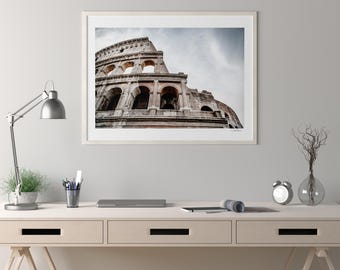 Collosseum-Rome-Italy Print-- Italy Wall Art-Fine Art Print- Wall Art-Italy Photography