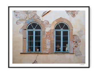 Tuscan Window - Italy- Tuscany - Lucca Italy
