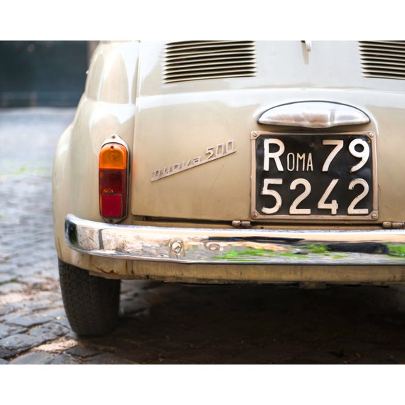Cinquecento-italy-rome-rome Print-fia-large Wall Art-italy Wall 