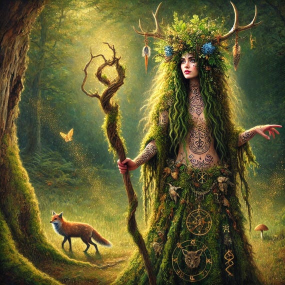 Forest Spirit Fantasy Art
