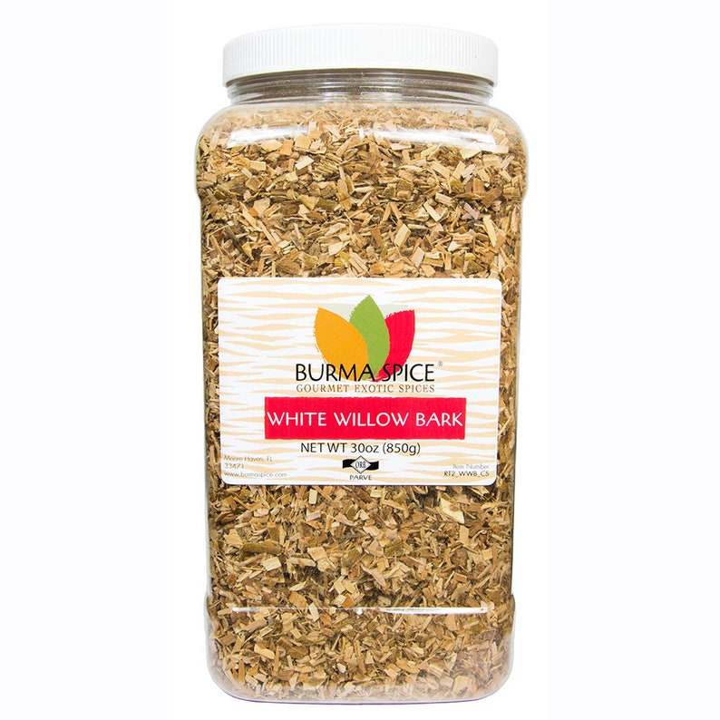 White Willow Bark Herbal Tea Natural Pain Reliever Kosher Etsy