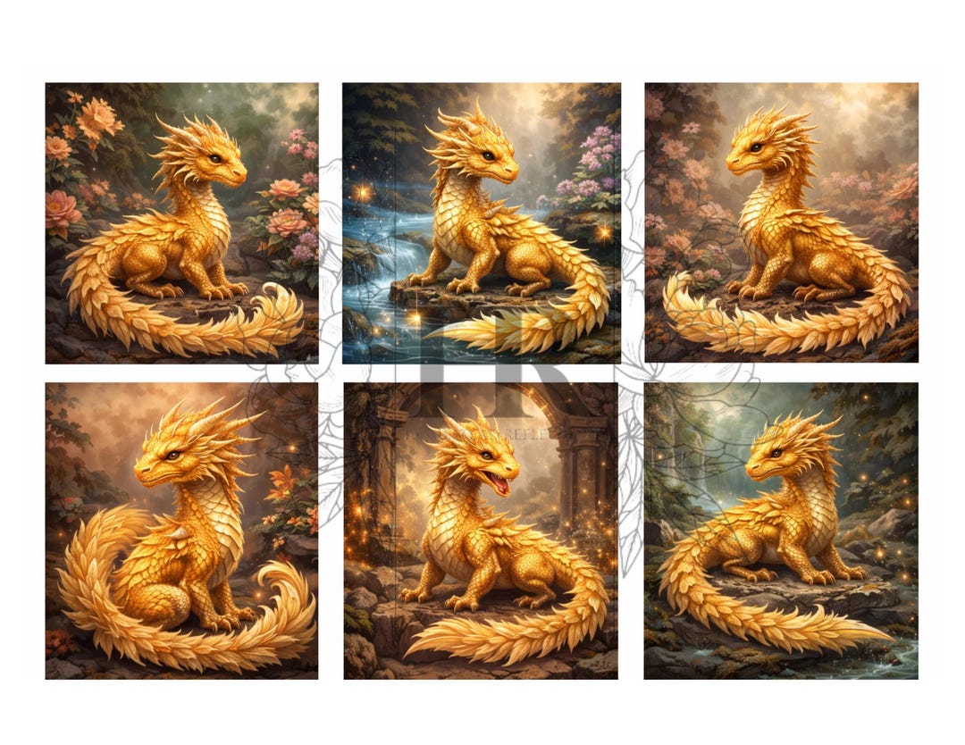 A4 Rice Paper Decoupage / Dragon Decoupage / Dragon Rice Paper / Dragon ...