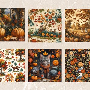A4 Rice Paper Decoupage / Autumn Rice Paper/ Mulberry Paper/ Fall Decoupage Rice Paper/Fall Decoupage Rice Paper/Thanksgiving Decor Paper