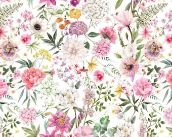 Dollhouse Wallpaper 1 12 / Victorian Dollhouse Wallpaper / Dollhouse Pink Wallpaper / Dollhouse Girls Bedroom / 1:12 Scale Miniature /Floral