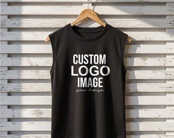Design your own picture Shirt custom shirt Muscle tank workout regular