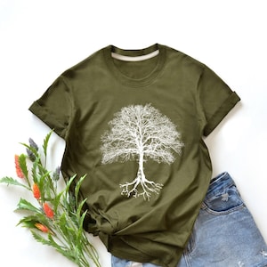Big tree graphic Shirt Tree T-Shirt Graphic T-Shirt Clothing Shirt