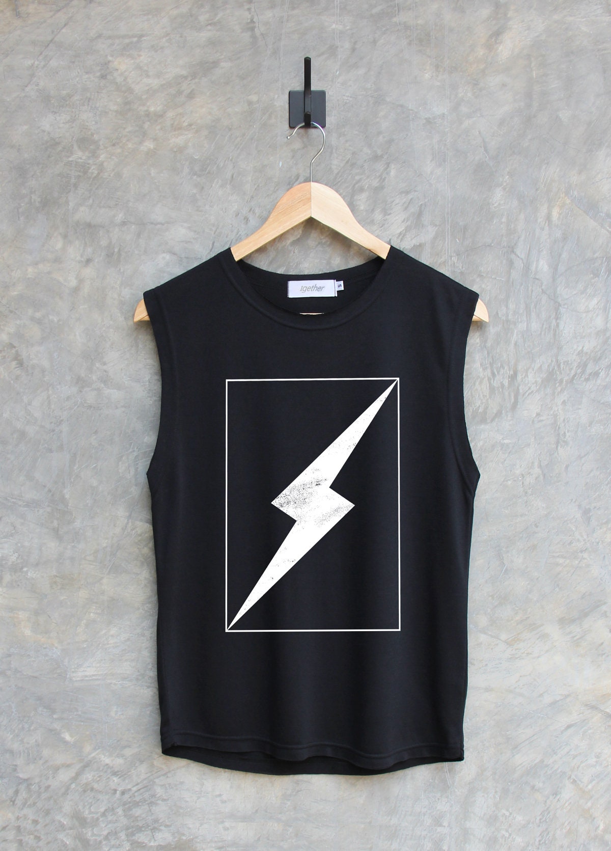 トップス Rightning Bolt vintage Tank top Vintage Lightening Bolt Unisex Tank Top | eBay