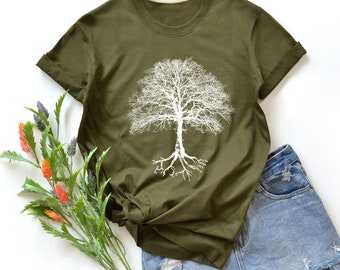 Big tree graphic Shirt Tree T-Shirt Graphic T-Shirt Clothing Shirt
