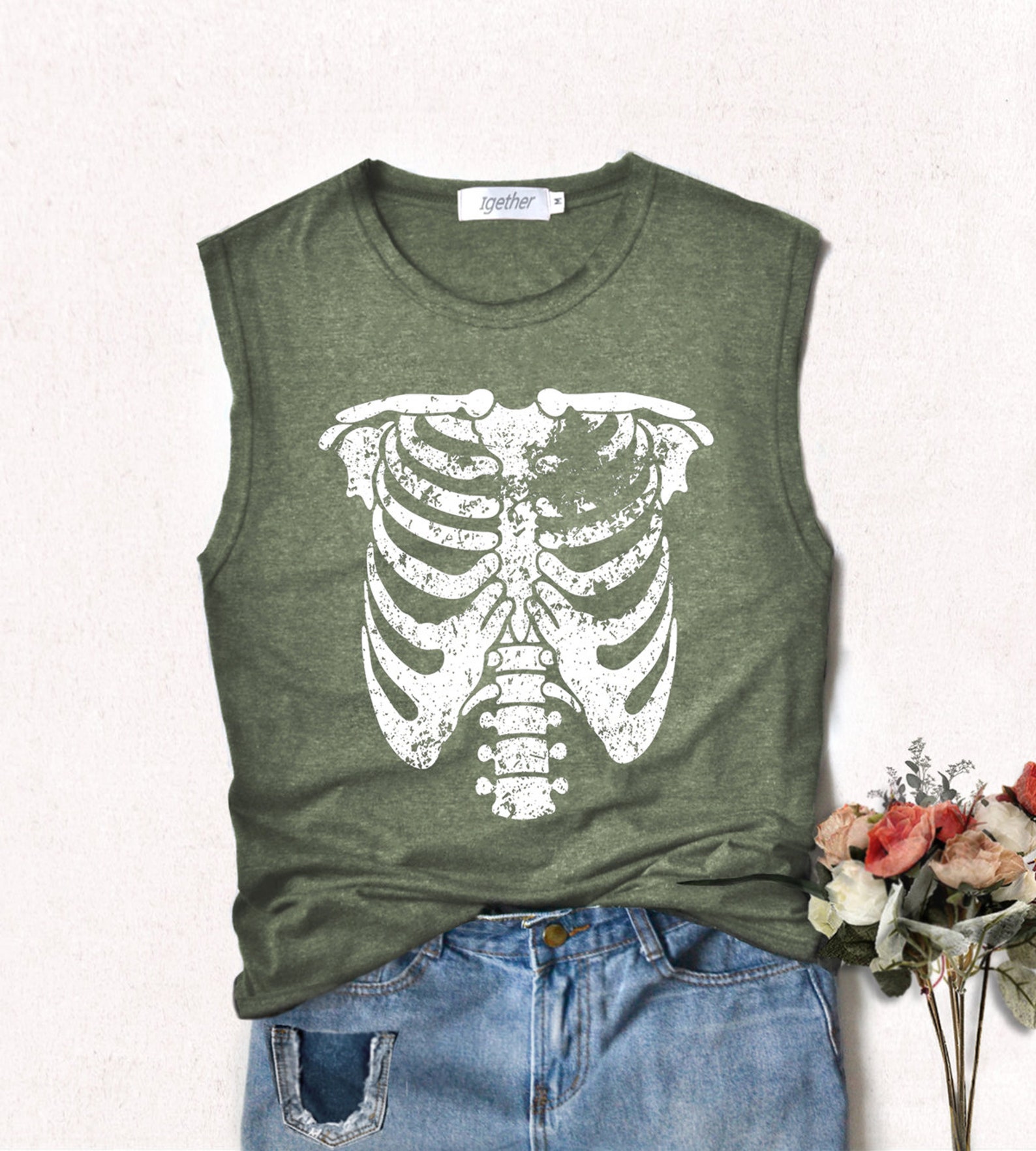 Skeleton Shirt Body Shirt Anatomy Physiology Shirt Muscle Tank - Etsy