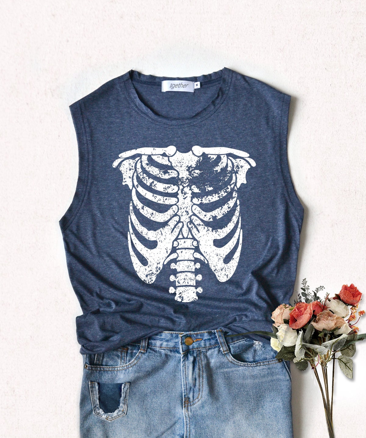 Skeleton Shirt Body Shirt Anatomy 