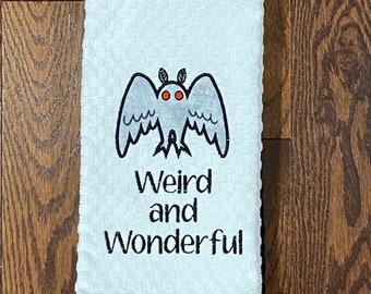 Weird and Wonderful- Mothman- West Virginia- Cryptid Decor- Cryptid Monster- Cryptidcore- West Virginia Decor
