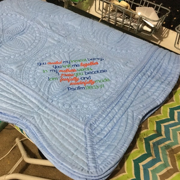 Religious Quilt Etsy