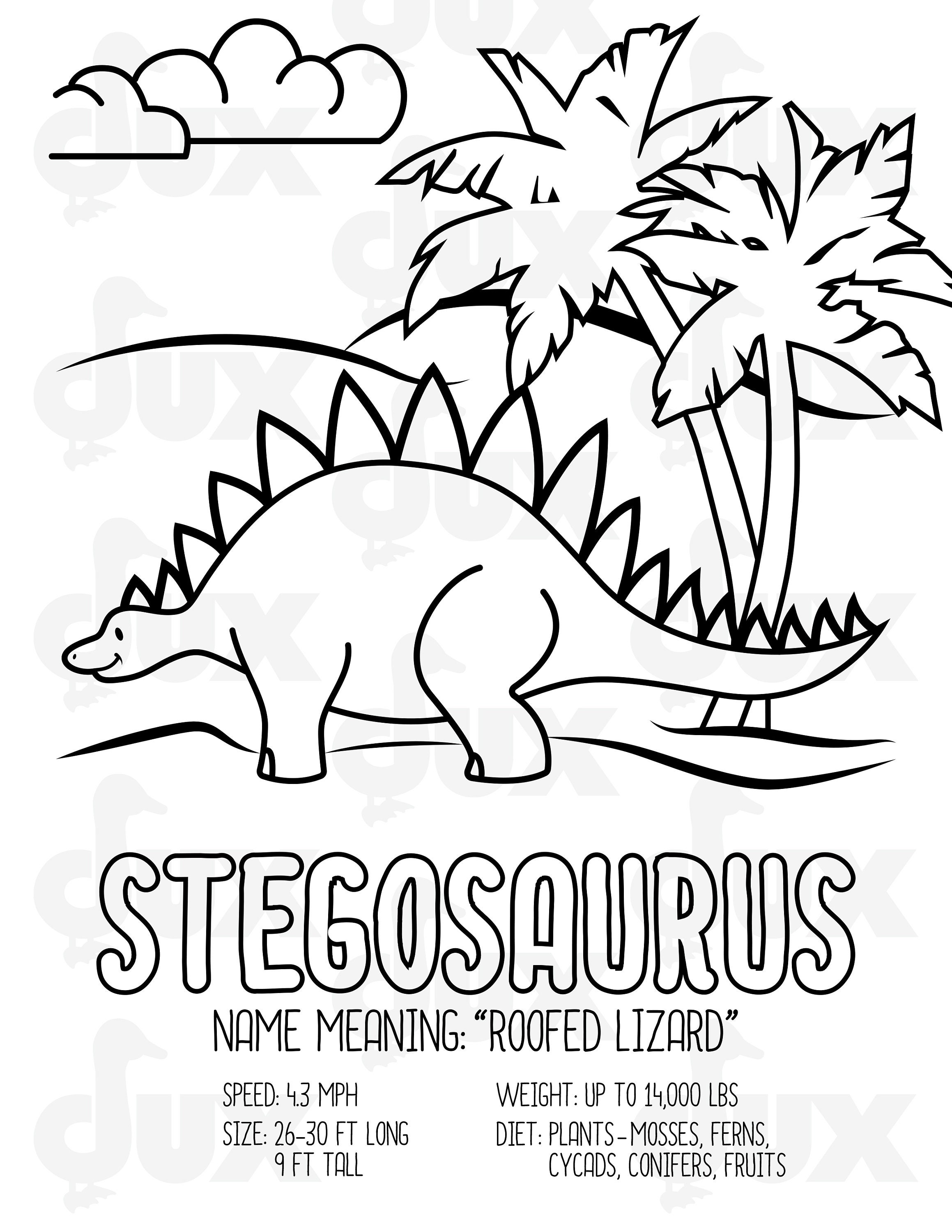 Dinosaur Coloring Pages With Facts Coloring Page Blog | My XXX Hot Girl