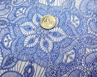 lace print fabric