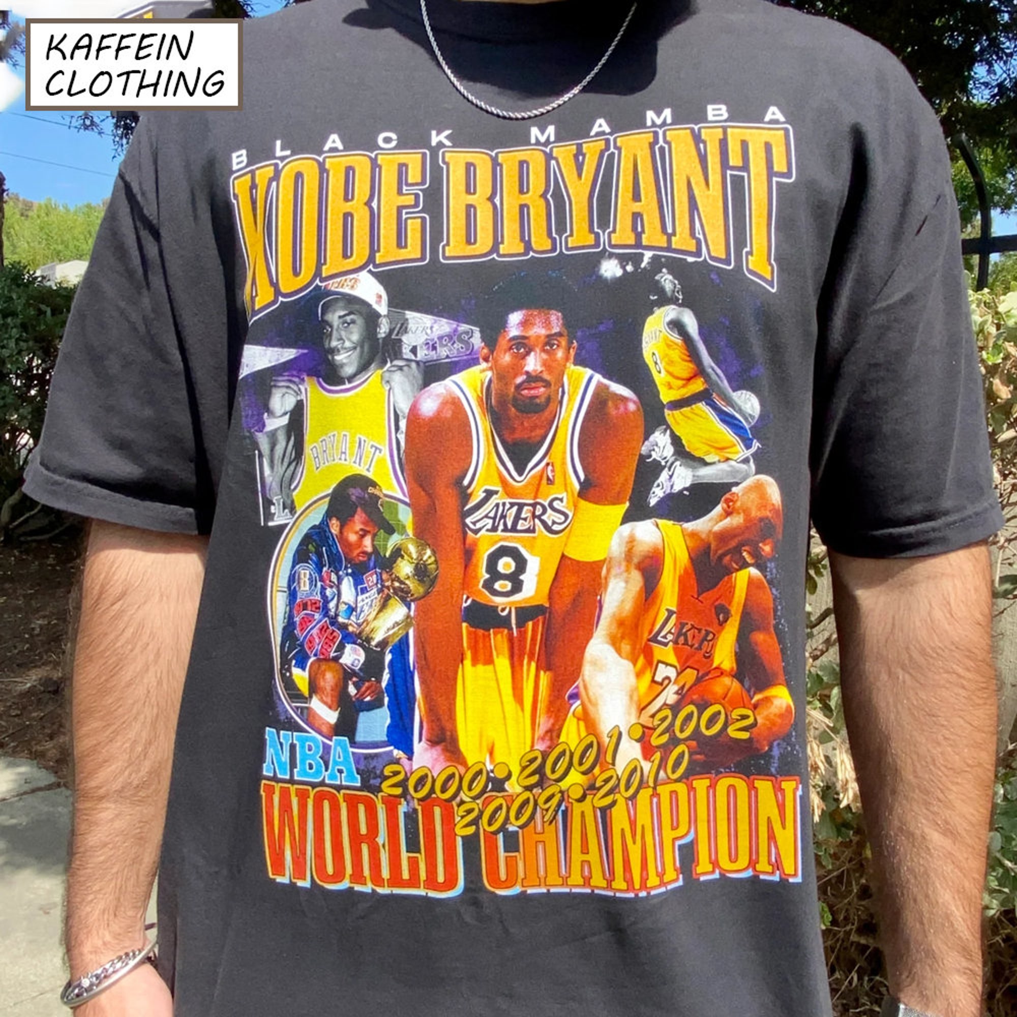 Discover Black Mamba Kobe Bryant Vintage T-shirt