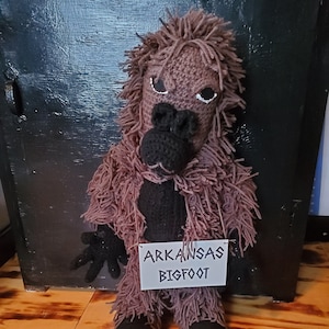 Crocheted Bigfoot